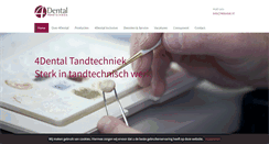 Desktop Screenshot of 4dental.nl